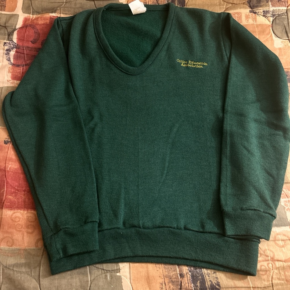 Vintage Dark Green Sweater